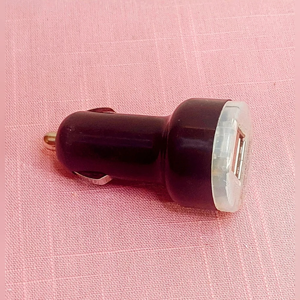 Dual USB Car Charger | USB | Black | Power Supply |Cigarette Lighter | Charger |